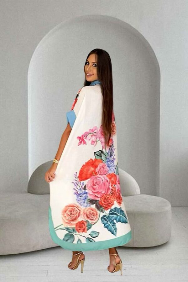 'ANCÔNE' Robe Fleurs – Image 4