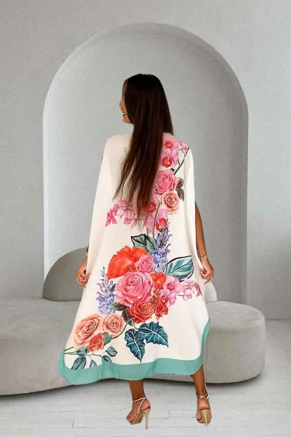 'ANCÔNE' Robe Fleurs – Image 5