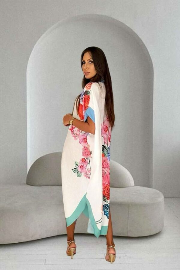 'ANCÔNE' Robe Fleurs – Image 3