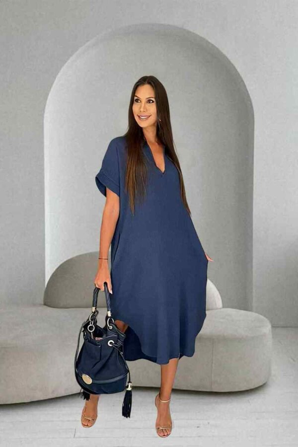 'ORENSE' Robe Navy – Image 3