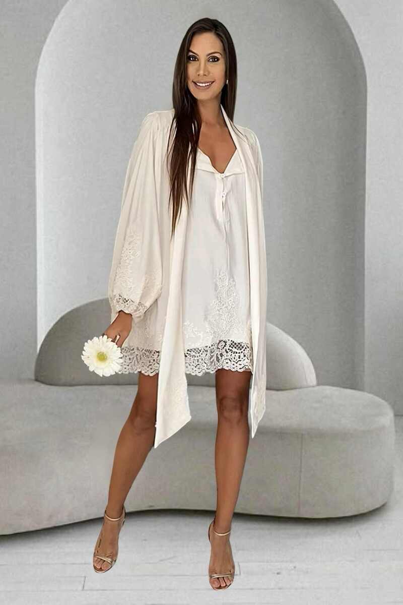 'ADEJE' ROBE CRÈME