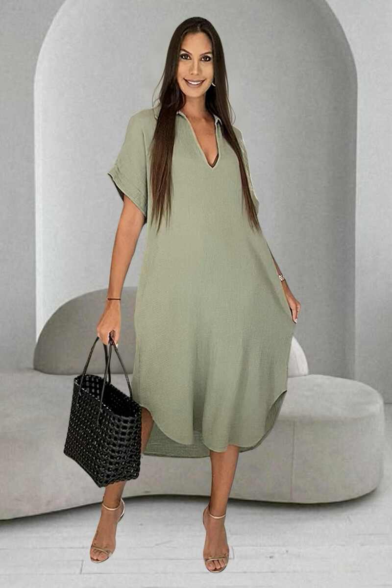 'ORENSE' Robe Olive