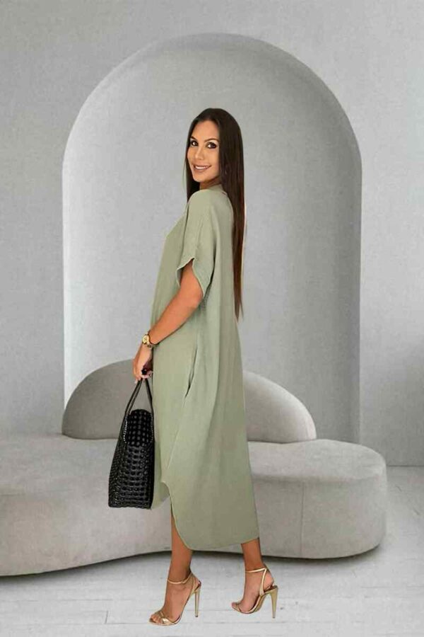 'ORENSE' Robe Olive – Image 3