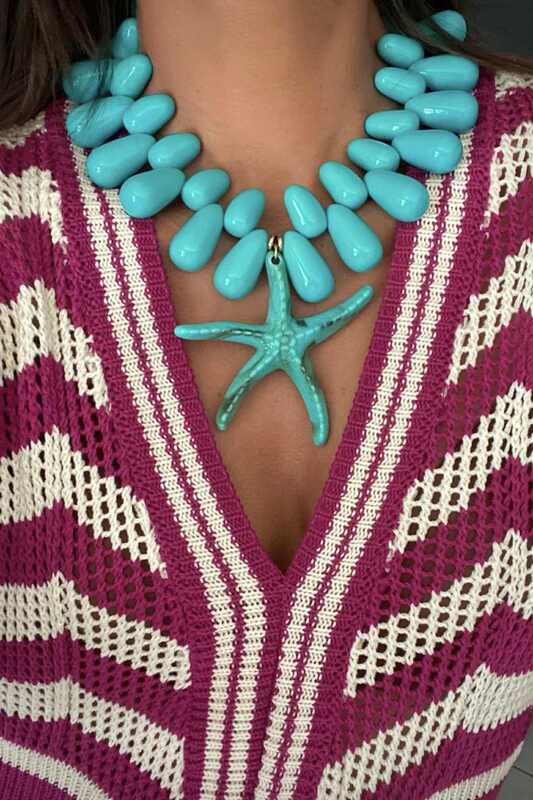 'KAVÁLA' COLLIER TURQUOISE