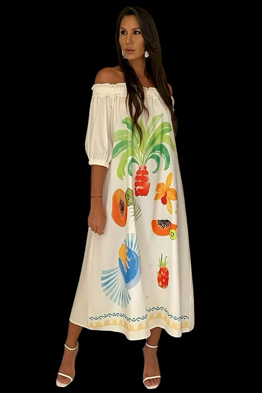 'AWARA' ROBE LIN