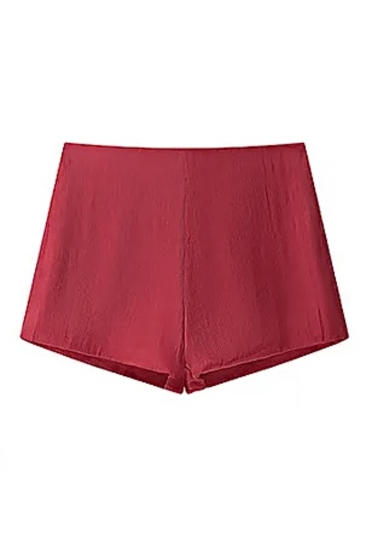 'DIADEMA' ROBE ROUGE ULTRA COURTE – Image 3