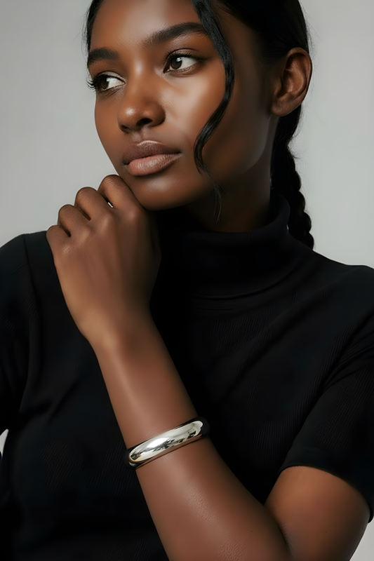 'KHAN' BRACELET - ARGENTÉ