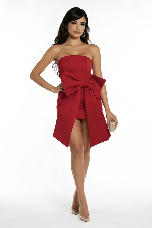 'LONDRINA' ROBE ROUGE