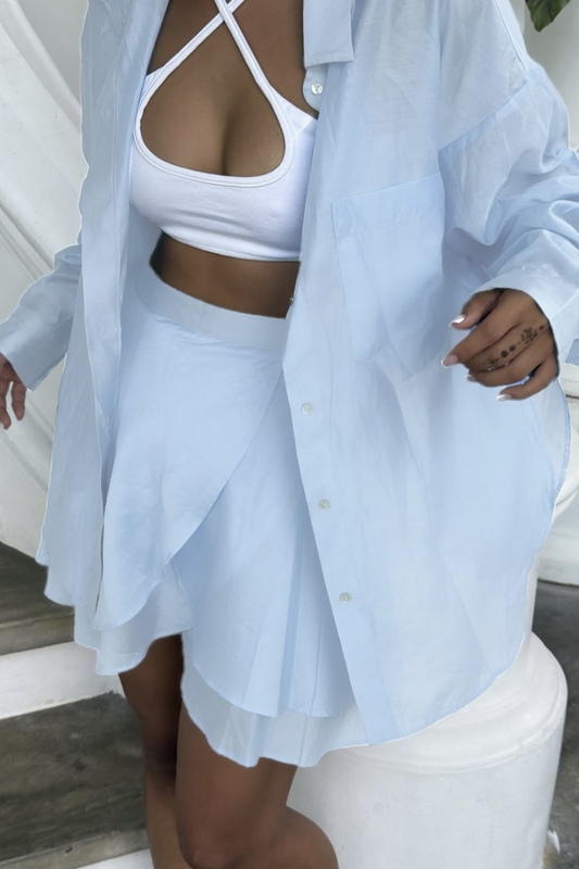 'AKITA' ENSEMBLE BLEU CIEL – Image 2