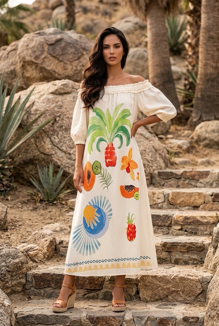 'AWARA' ROBE LIN