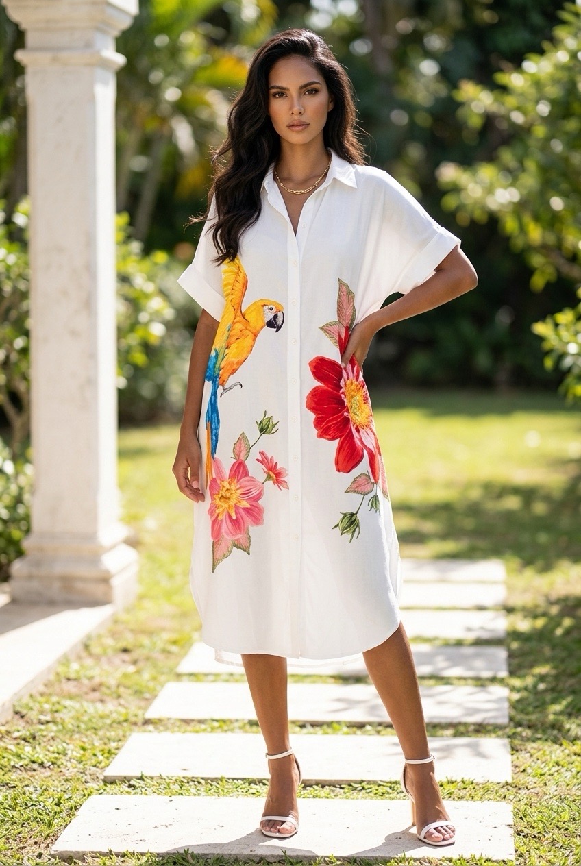 'ÁLIMOS' ROBE EXOTIQUE