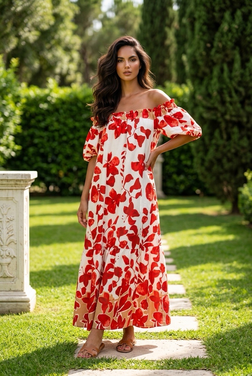 'MARINGÁ' ROBE FLAMBOYANT
