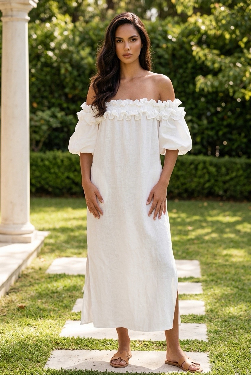 'MAUÁ' ROBE COTON – Image 3
