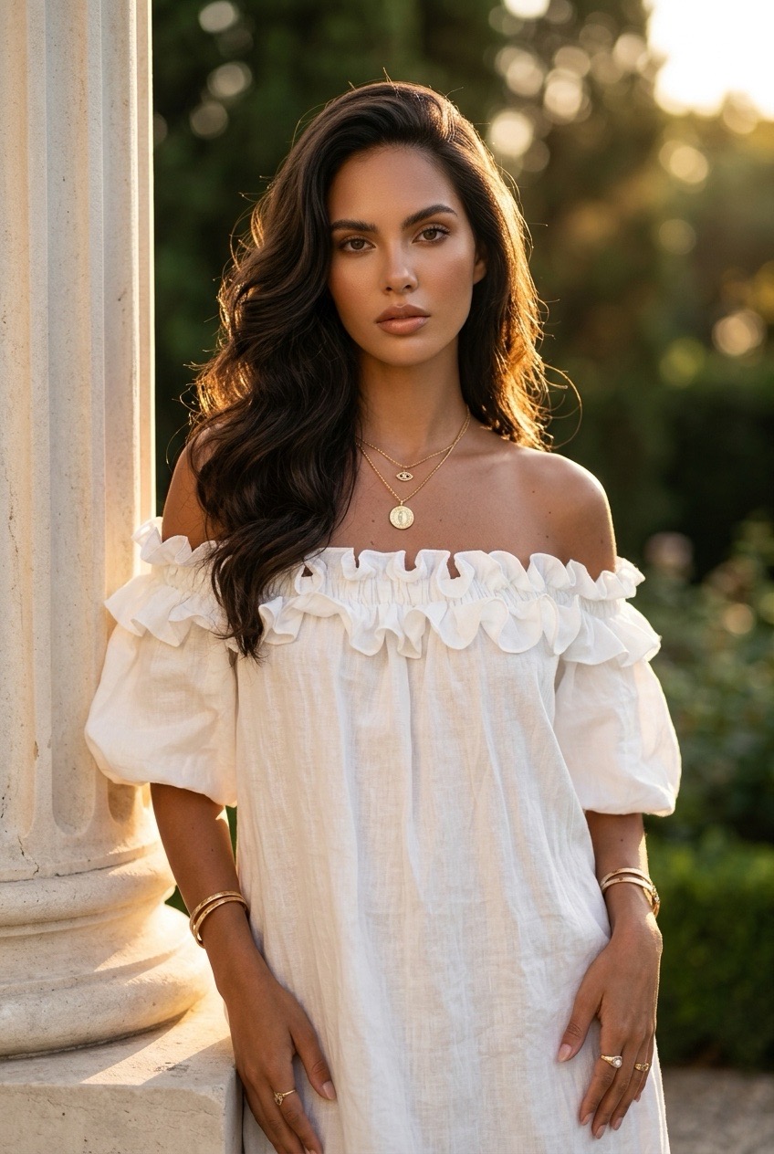 'MAUÁ' ROBE COTON – Image 2